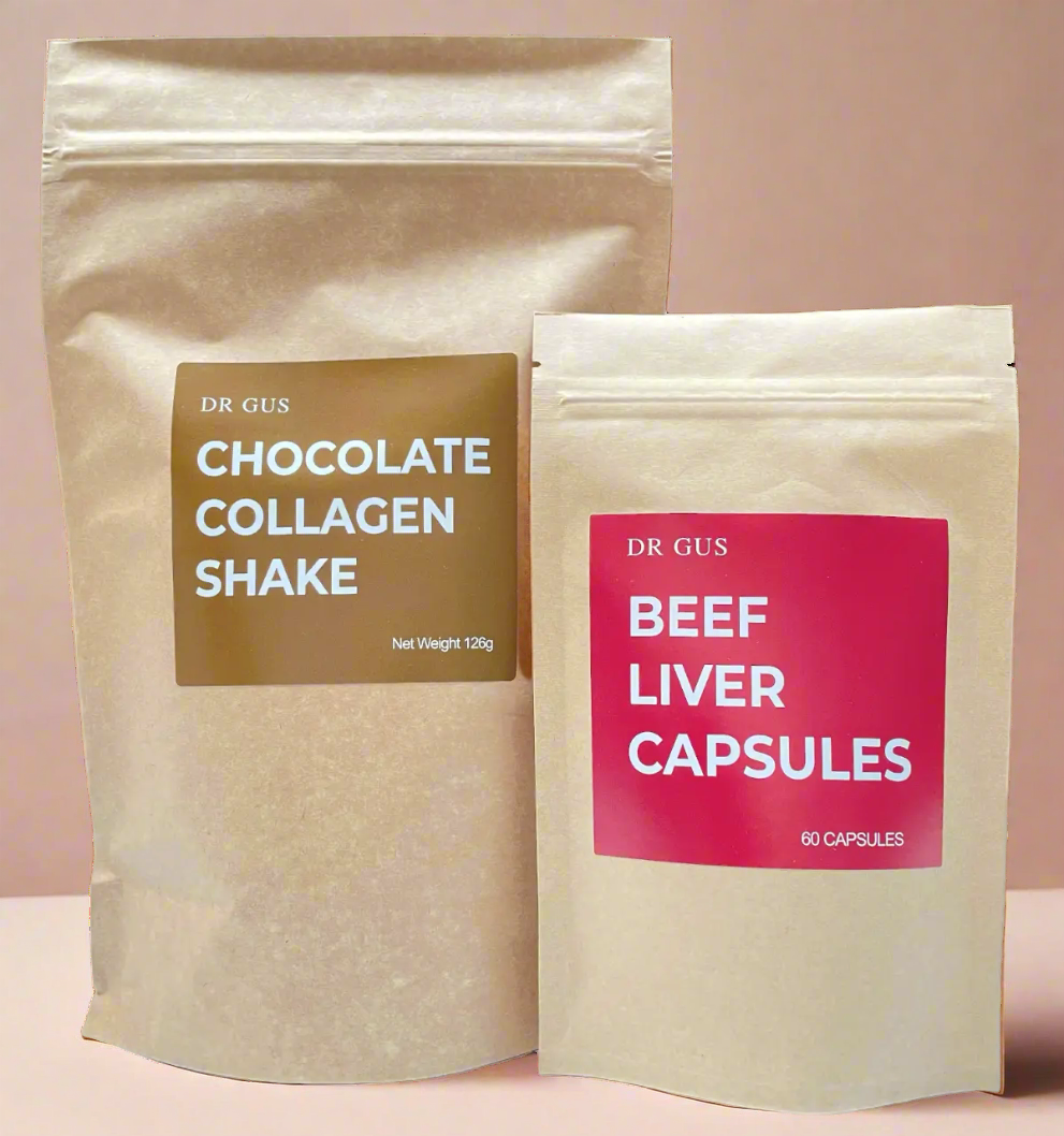 Chocolate Collagen Shake - UK Grass-Fed Dr Gus Nutrition