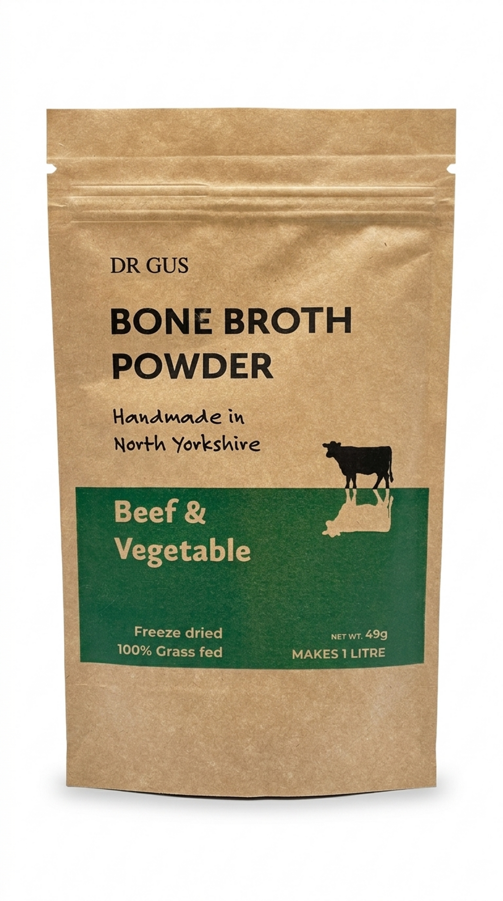 dr gus beef and vegetable 1 litre bone broth powder
