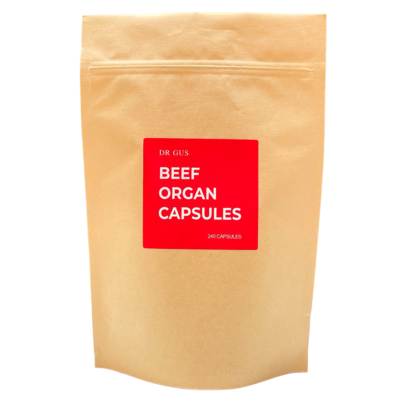 dr gus uk grass fed organic beef organs 240 capsules