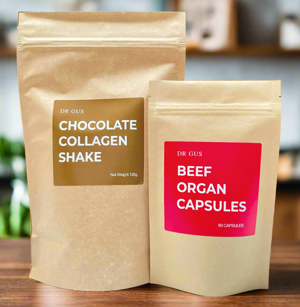 Chocolate Collagen Shake - UK Grass-Fed Dr Gus Nutrition
