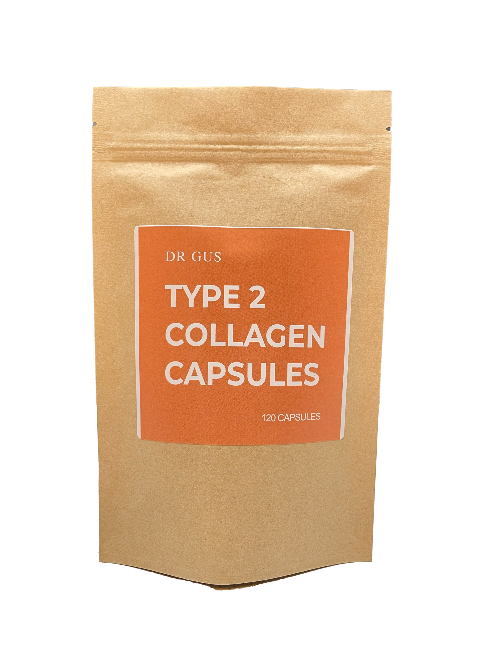 DR GUS nutrition Type II Collagen Capsules pouch