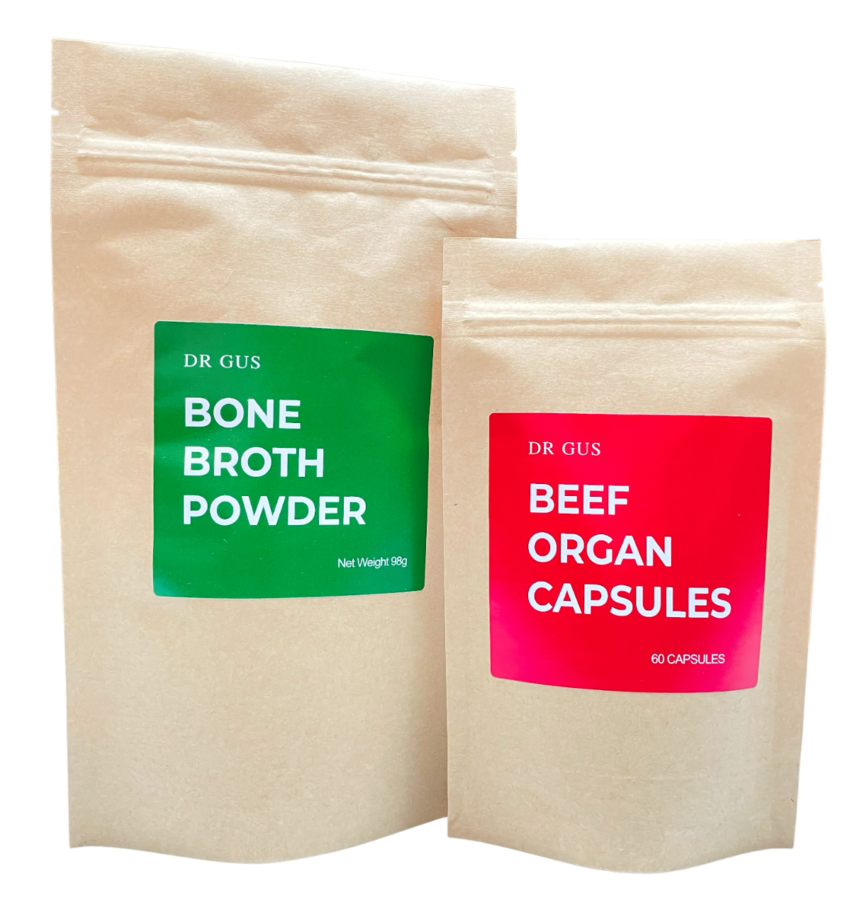 Grass-Fed Bone Broth Powder - Beef, Chicken & Vegetable - UK Farms ONLY